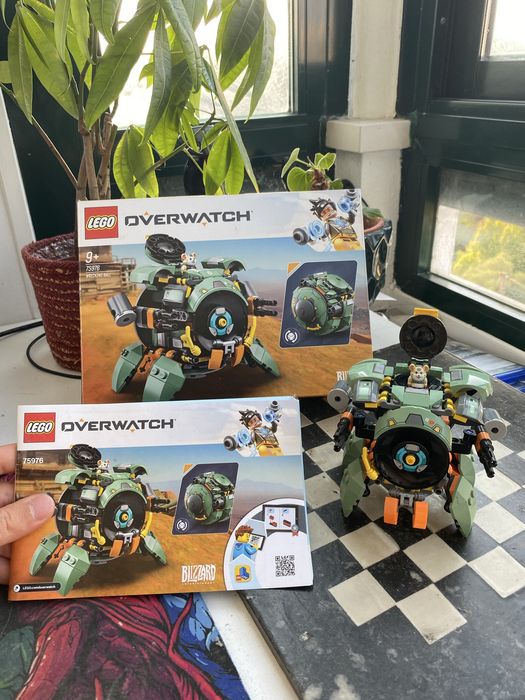 LEGO Overwatch 75976 Wrecking Ball Completo