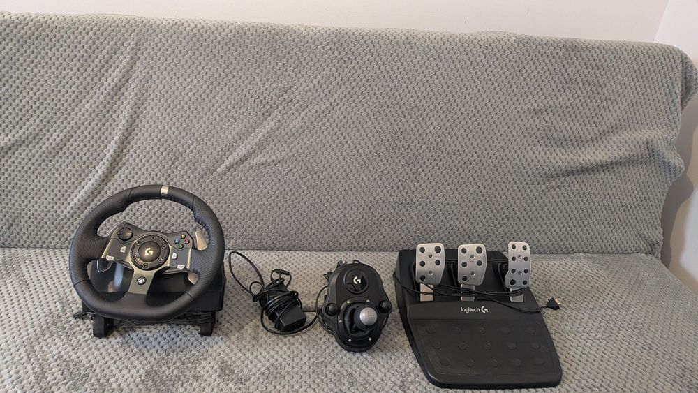 Kierownica logitech g920 + shifter