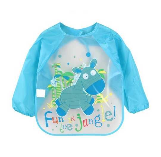 Babete plástico Bebé/Bibe impermeável Menino