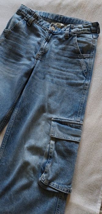 Calças Ganga Cargo Wide Leg Menina, 12-13A