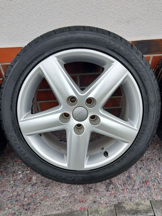 Felgi 17 AUDI 5x112 et45 7,5x17 opony letnie 235/45 r17 ładny stan