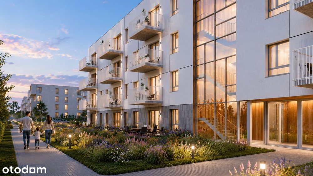 3 pokoje | Ogród 25,84 m² | Prywatne osiedle | Parkitka | Bez prowizji