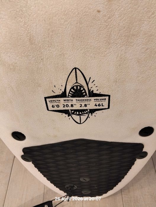 Prancha de Surf 6’0 – 46L | Estável e Perfeita para Evolução