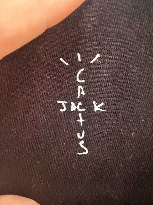 Travis Scott x McDonald's Order Here T-Shirt Cactus Jack Nightcrawler Black 2020 Rare