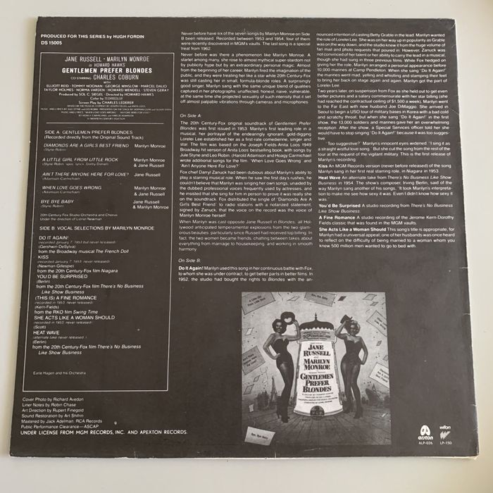 Marilyn Monroe Never Before and Never Again LP Winyl Wrocław