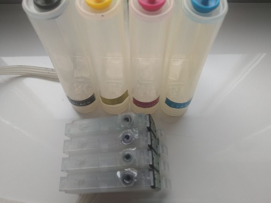 Система непрерывной подачи чернил СНПЧ. на Epson SX420W.