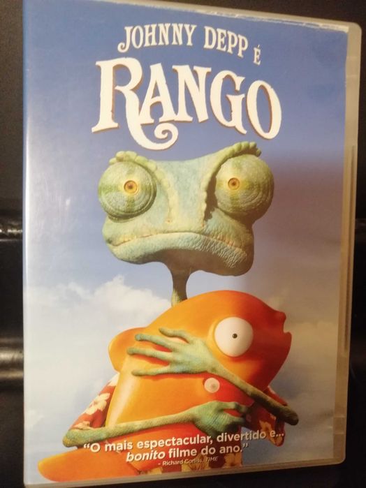 Rango Animação Johnny Depp
