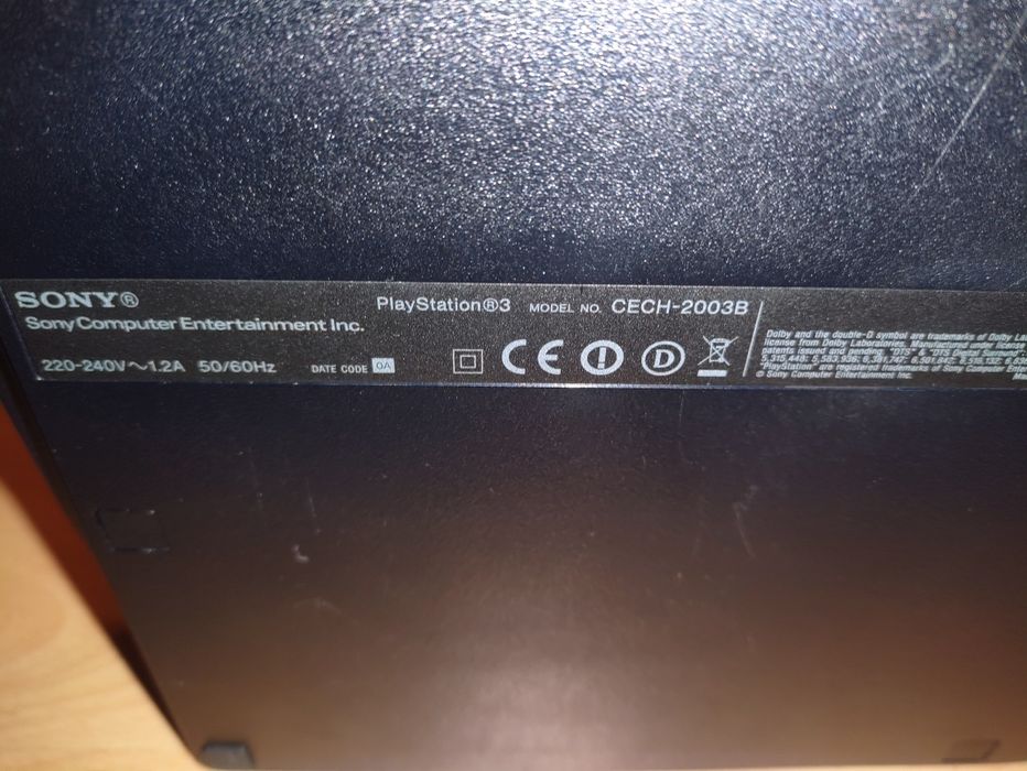 Konsola Sony PlayStation 3 slim CECH2003B ps 3 320Gb plomba hen