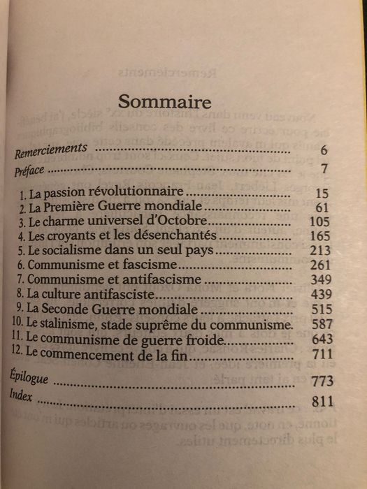 A Direita e as Direitas / Furet: Essai sur l´Idée Communiste