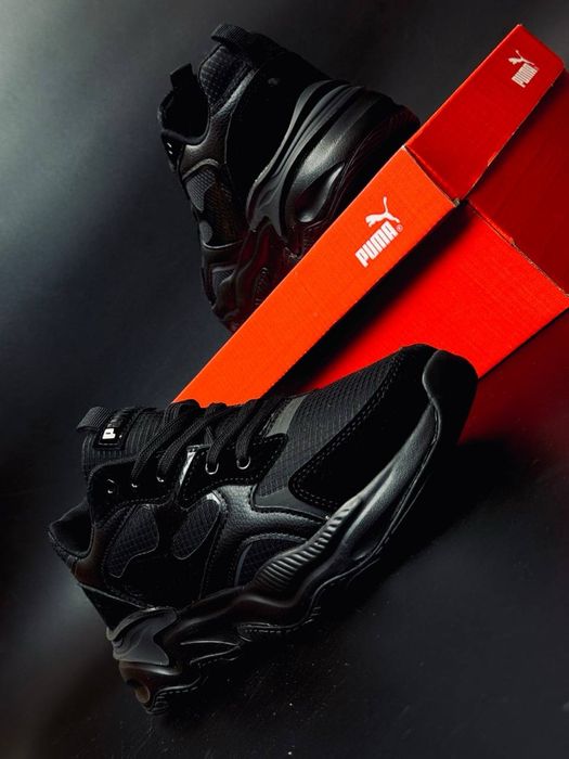 Мужские кроссовки Puma / удобная модель на каждый день / кожаные кросы