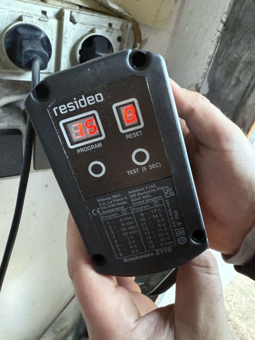 Привід автоматичної промивки Resideo Braukmann Z11S-A