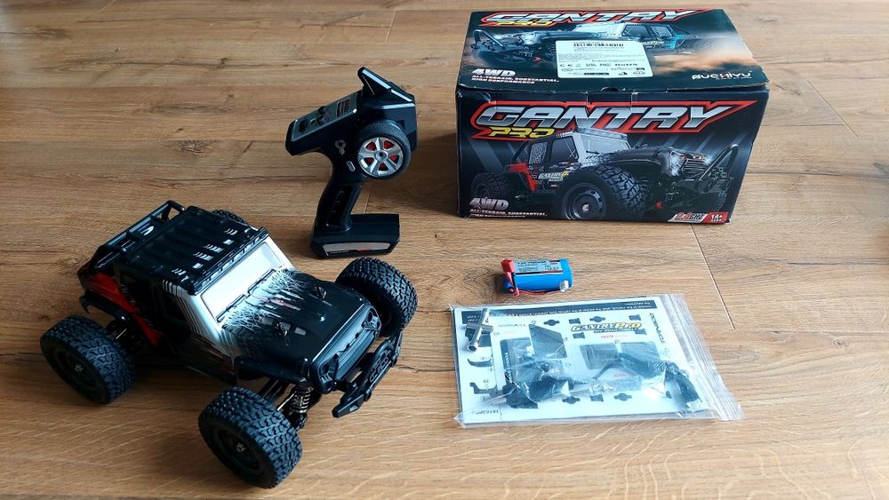 Model RC GANTRY PRO 4WD skala 1:16 bezszczotkowy 70km/h brushless