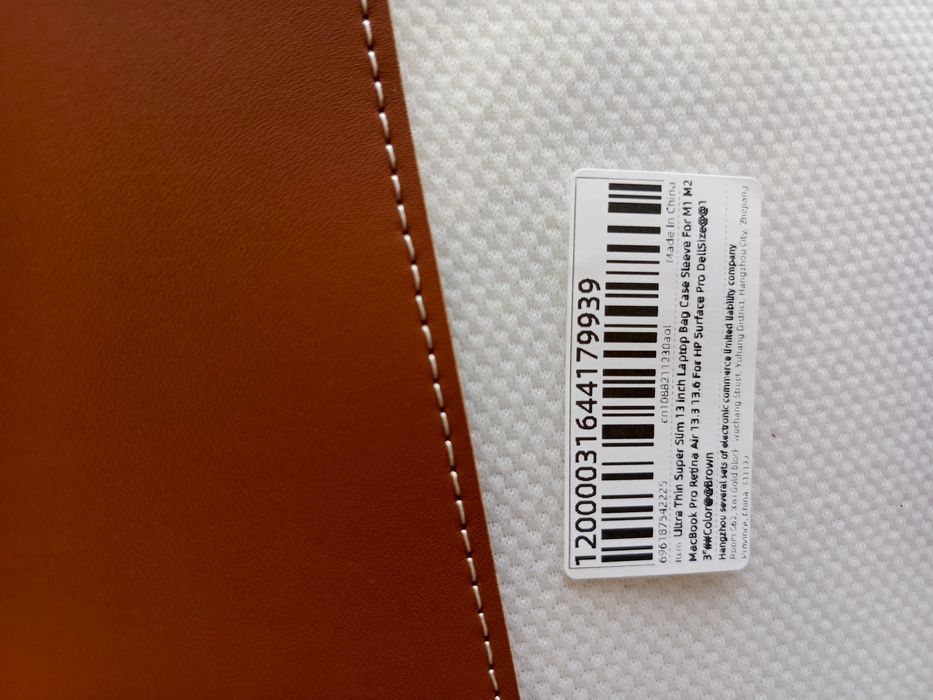 2x piękne etui brąz do tablet max 10.1 cala/laptop 13.3-13.6 cala