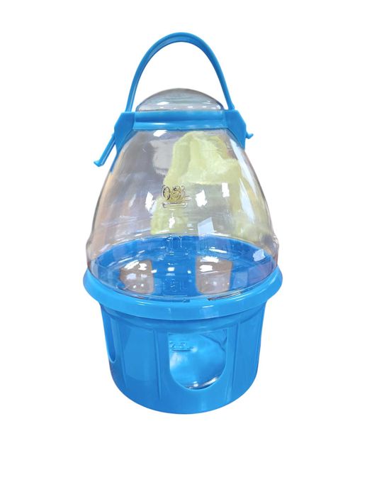 Pojnik transparentny poidło dla gołębi z uchwytem miarką zamkiem 2,5L