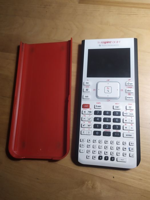 Texas TI-NSPIRE CX II-T  Vermelho