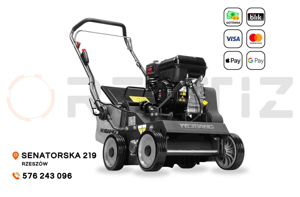 Profesjonalny Wertykulator Spalinowy - wynajem, wypożyczalnia