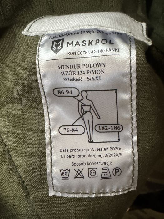 Mundry wojskowe S/XL