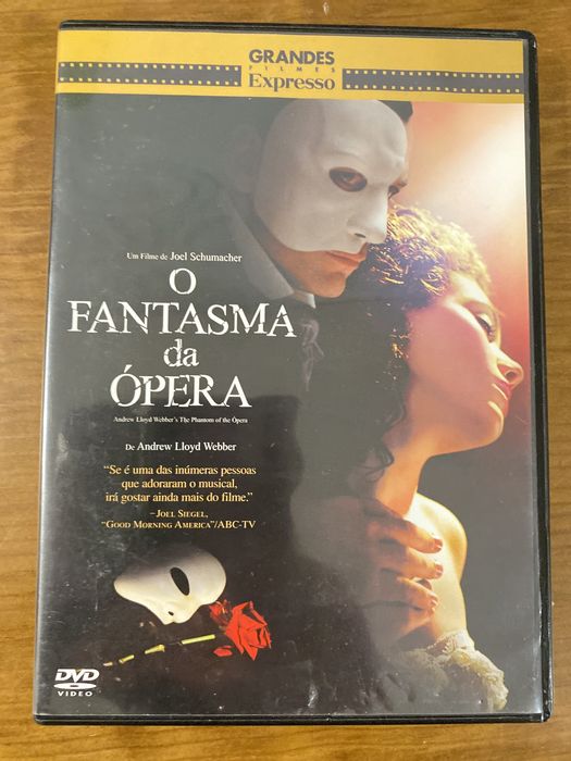 Dvd O Fantasma da Opera