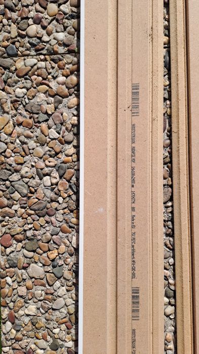 Rodapé branco 10 cm