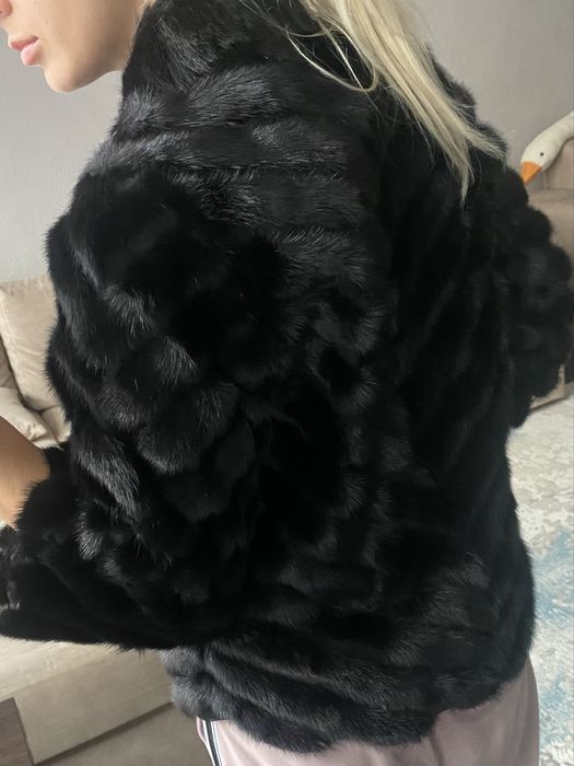 Полушубок норка натуральна нова