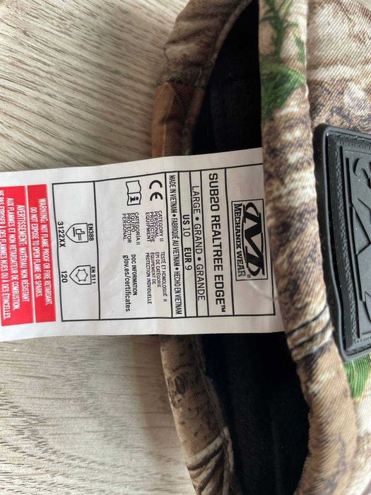 Перчатки зимние MECHANIX SUB20 Winter Work Gloves