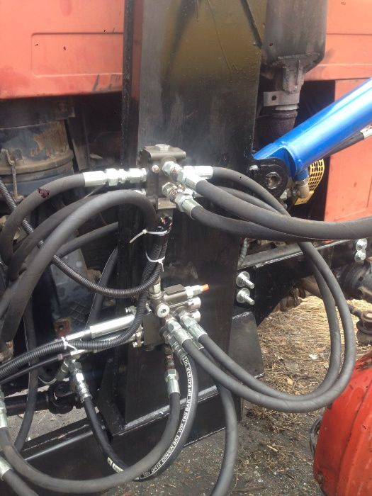 Комплект переоборудования на мтз,кун,погрузчик под джойстик 3 секции