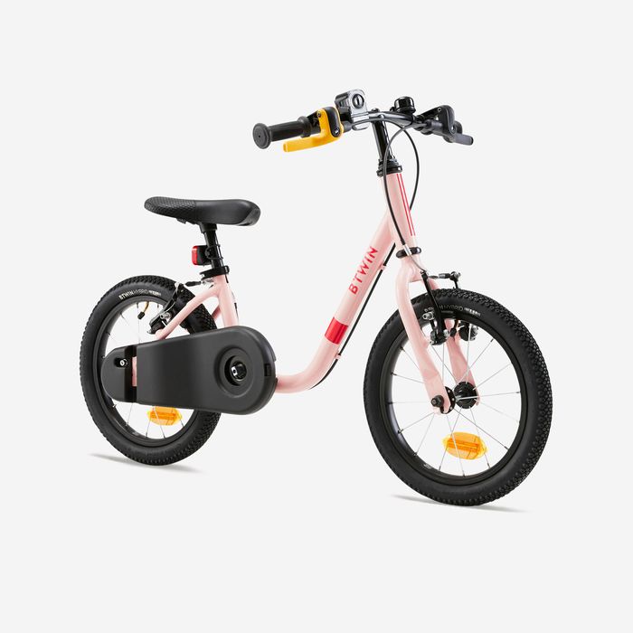 BICICLETA DE APRENDIZAGEM 2 EM 1 CRIANÇA 3-5 ANOS 14" DISCOVER 500