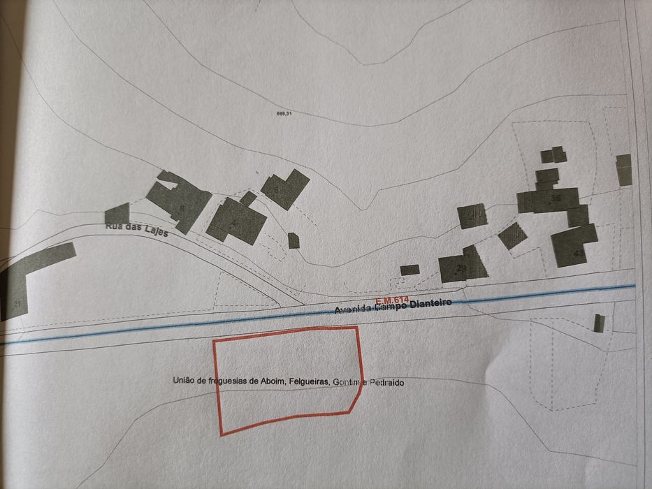 Terreno construção, Campo dianteiro - Pedraido - Fafe