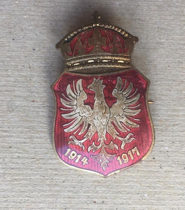 Legiony Polskie 1914 - 1917 odznaka oryginał