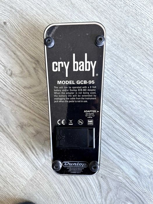 Pedal de Guitarra Wah Dunlop Cry Baby