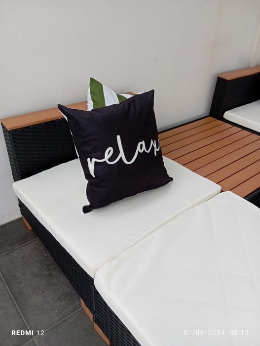 Conjunto jardim exterior