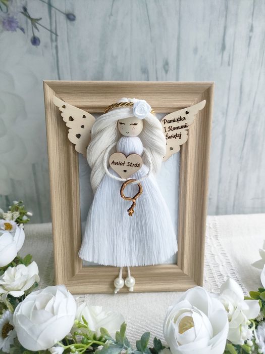 Pamiątka Pierwszej Komunii Świętej Anioł Stróż