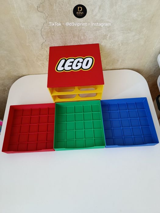 Бокс органайзер для Lego‼️Шафка сортер деталей Лего шкафчик