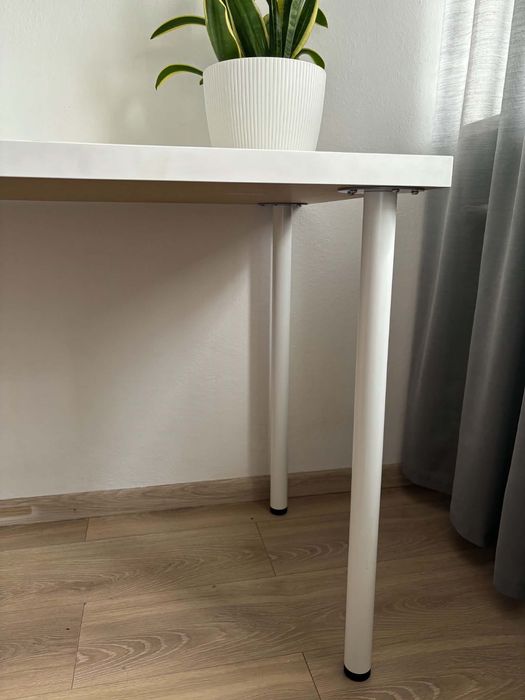 Stolik bialy Ikea 60x100 wys. 74 cm