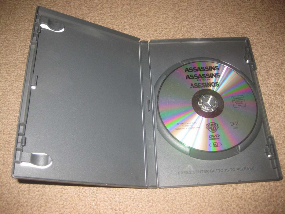 DVD "Assassinos" com Sylvester Stallone
