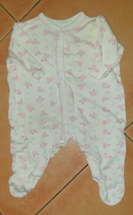 Paczka markowych ubranek dla dziewczynki * 10 szt. * 0-3 mies.