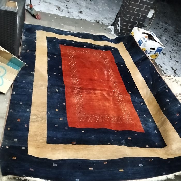 Dywan ręcznie robiony tkany wełna