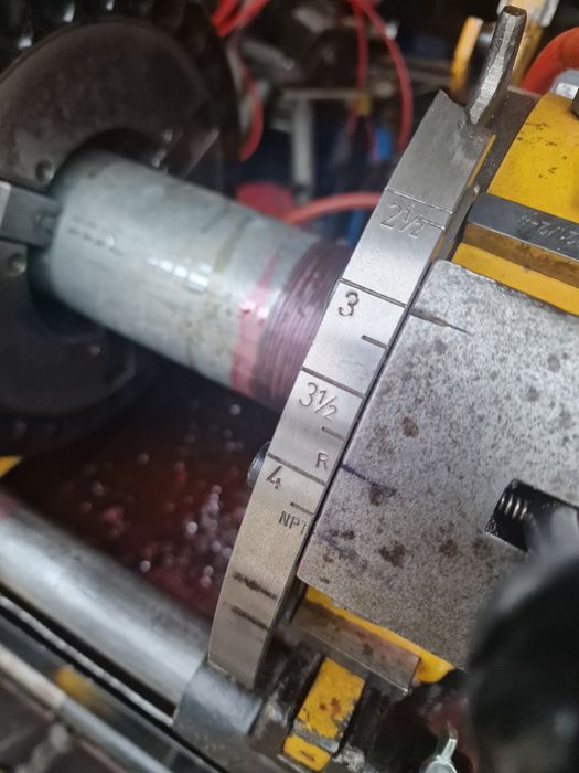 Gwintownica Rems Magnum do 4" + Rowkarka Rems