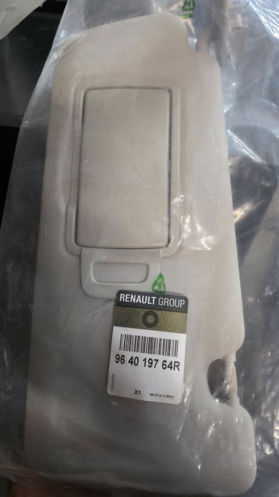 Pala do sol esquerda nova renault megane IV original