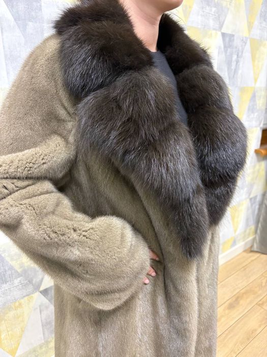 шуба из аукционной норки