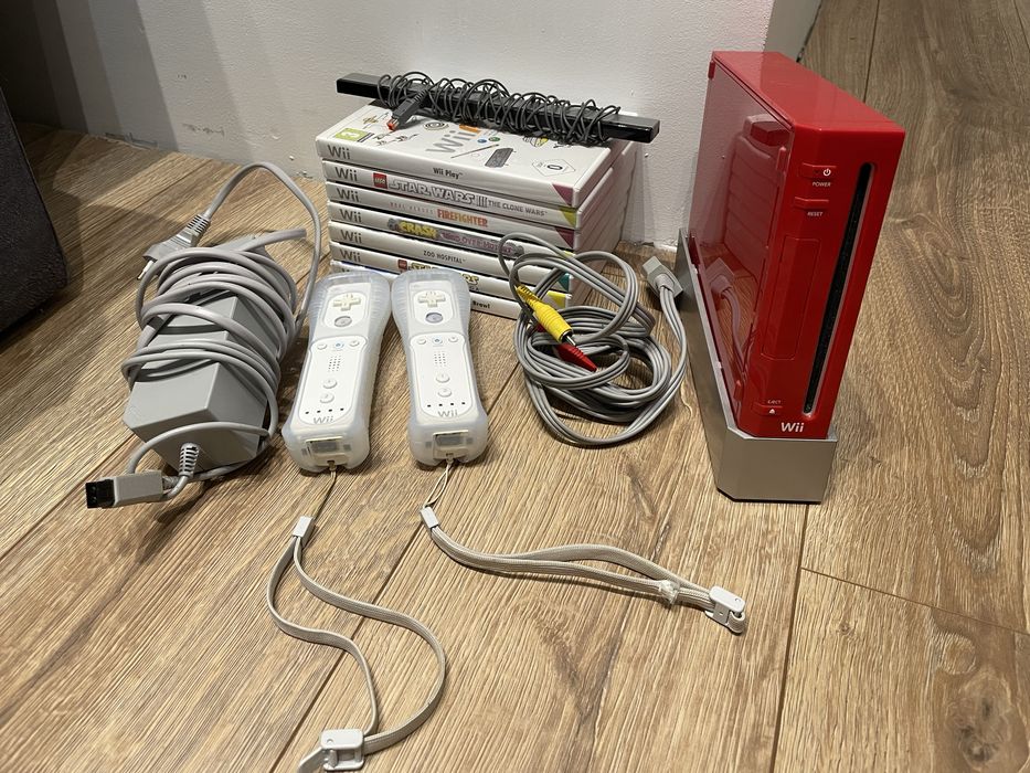 Nintendo wii+6 gier