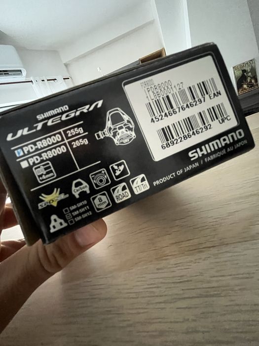 Pedais Shimano Ultegra PD-R8000 Novos + Encaixes Oferta