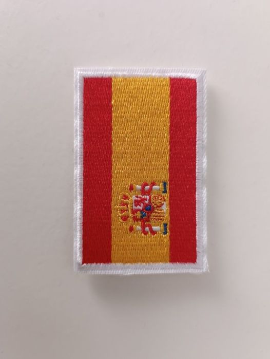 Bandeira EUA - PA/ velcro e ESPANHA
