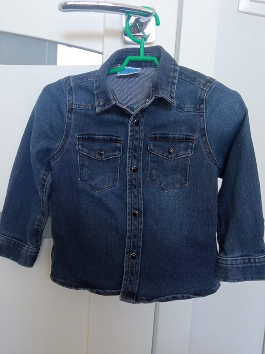Koszula jeansowa rozmiar 86
