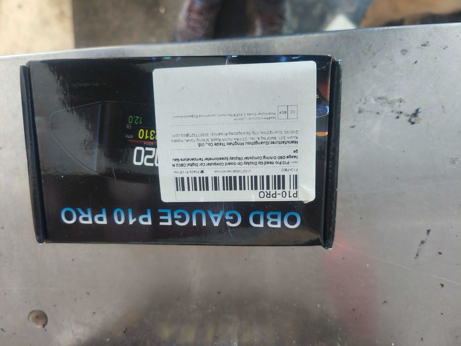 Display de informação obd