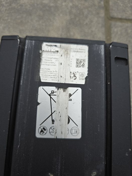 Bateria Akumulator MC Multicycle na bagażnik BMZ BROSE Sprawna Wydruk