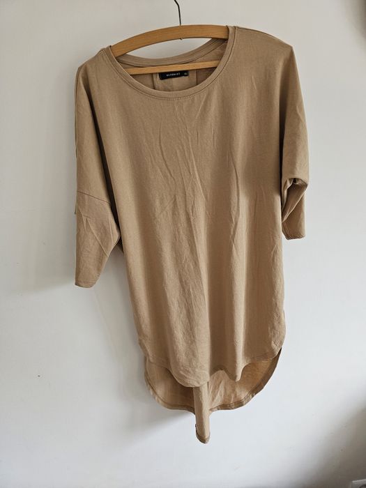 Bluzka asymetryczna bawełniana