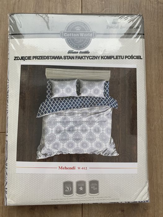 Komplet pościeli dwustonnej