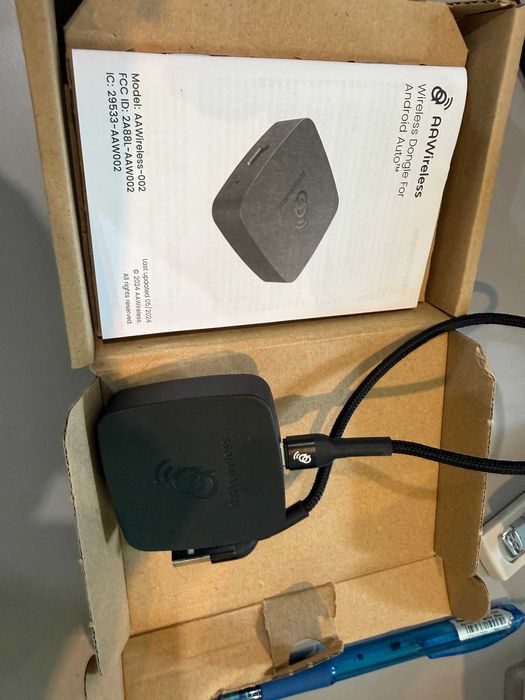 AAWireless – Bezprzewodowy adapter Android Auto – Stan bardzo dobry