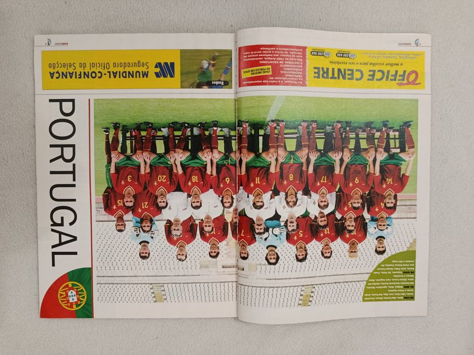 Revista A BOLA ( EURO 2000 ) Futebol